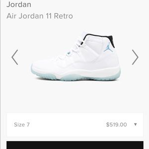 Air Jordan 11- Retro: LEGEND BLUE